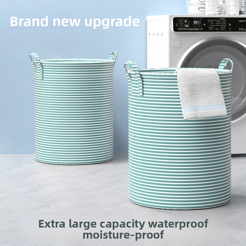 Laundry - Durable Foldable Laundry Basket Cotton and