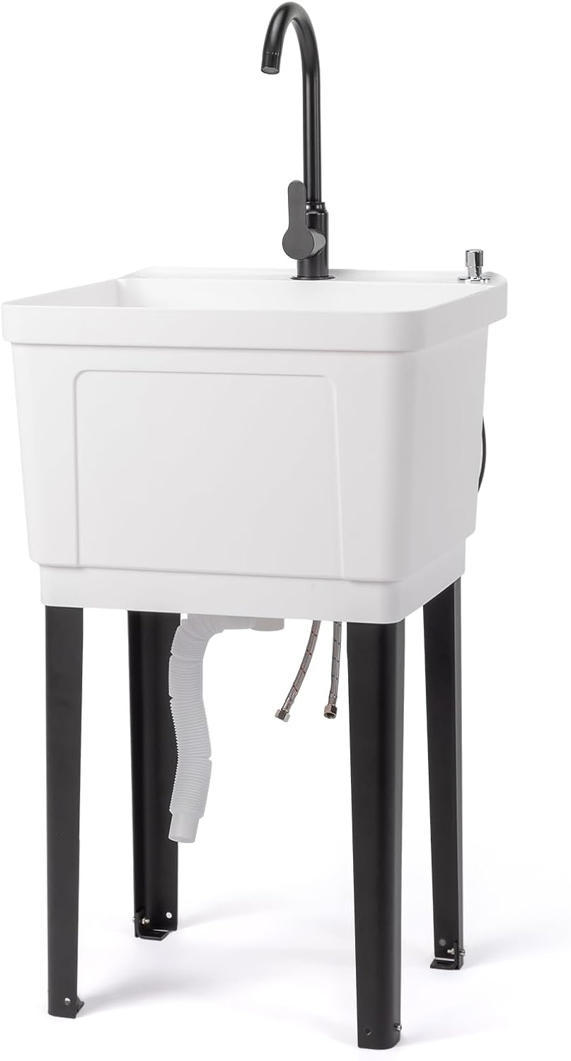 Laundry - 13-Gallon Utility Sink Laundry Tub for