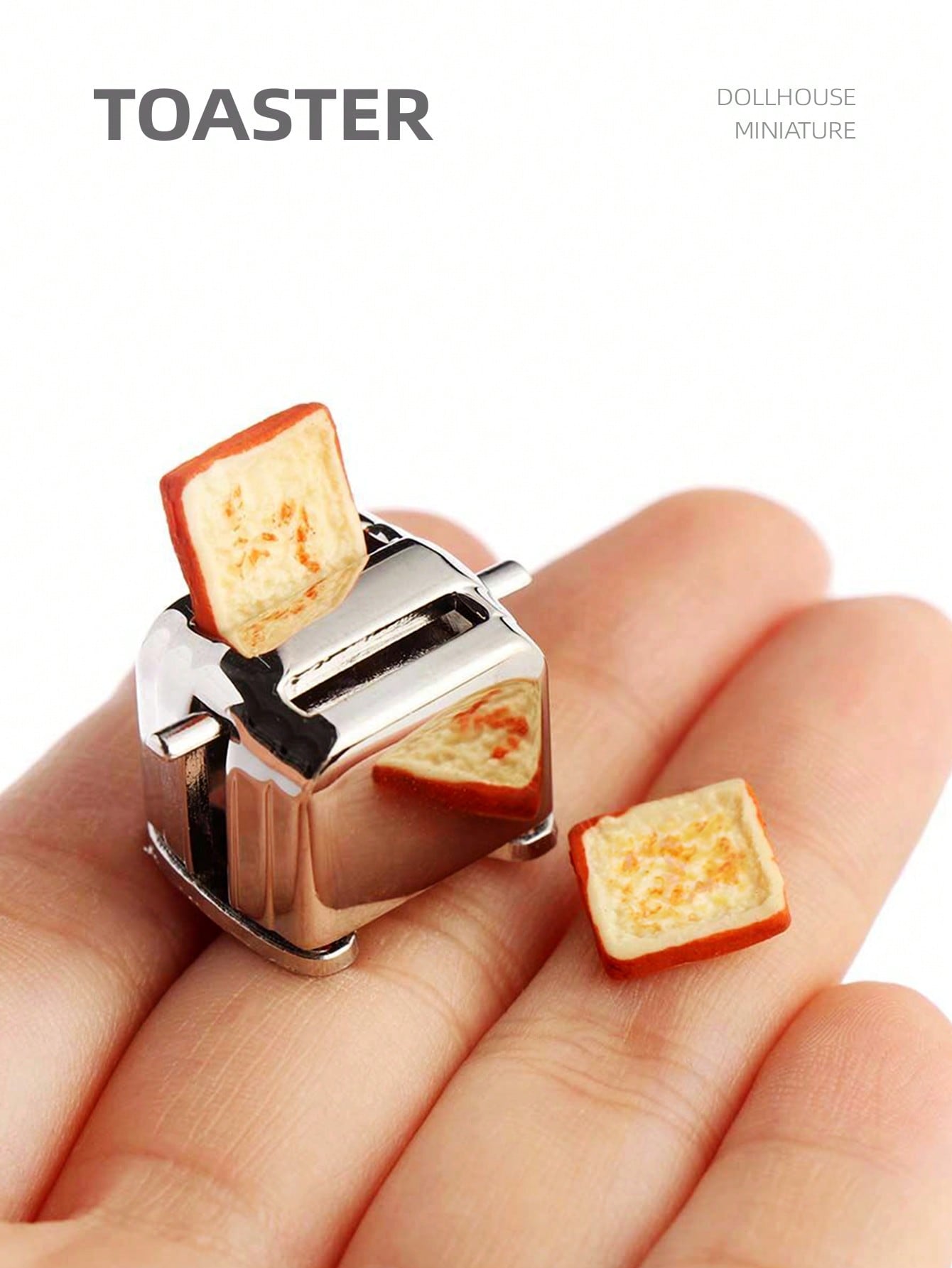 1:12 Dollhouse Miniature Toast - Small Appliances review and price
