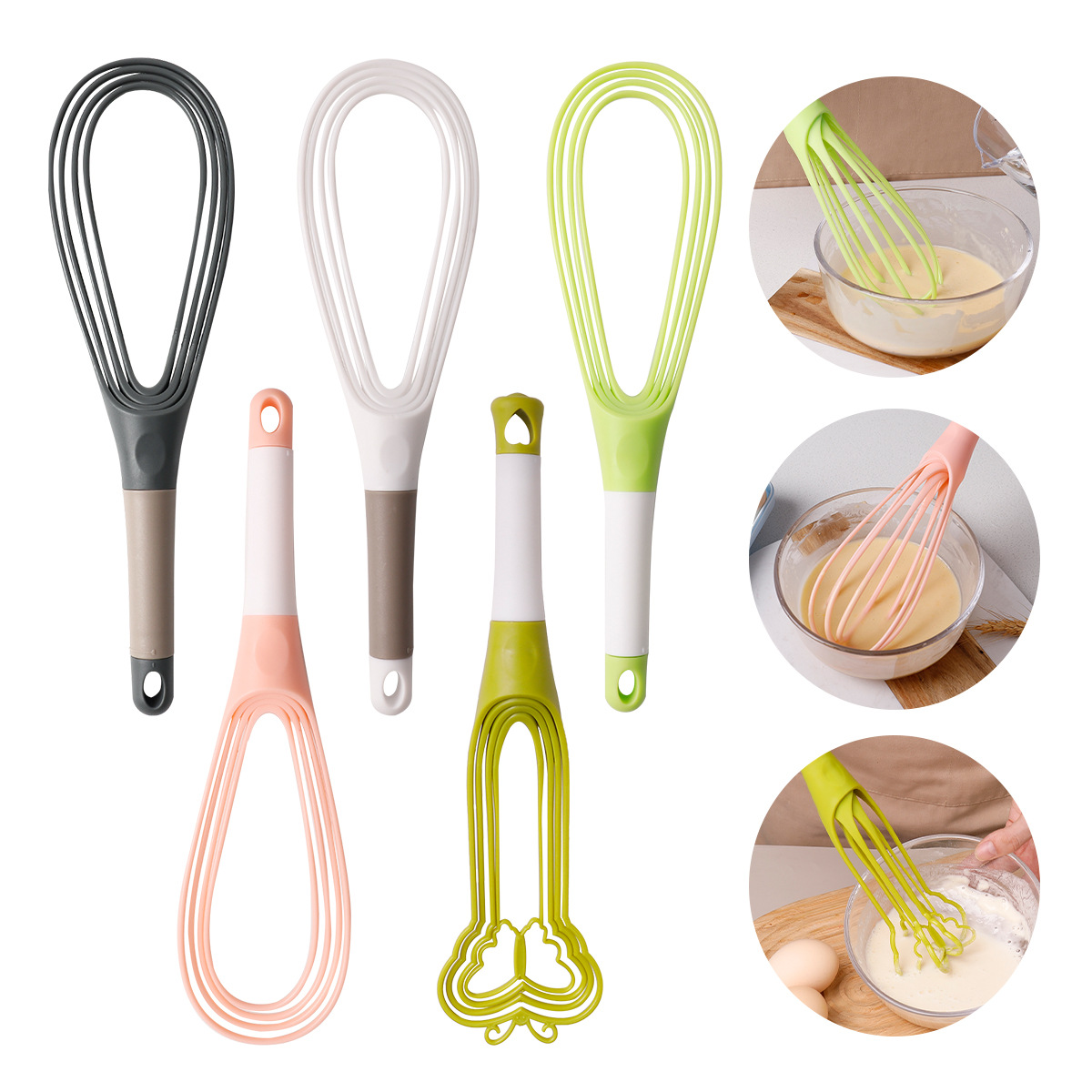 1pcs Egg Beater Rotated Egg Mi - Immersion Hand Blender Set review and price