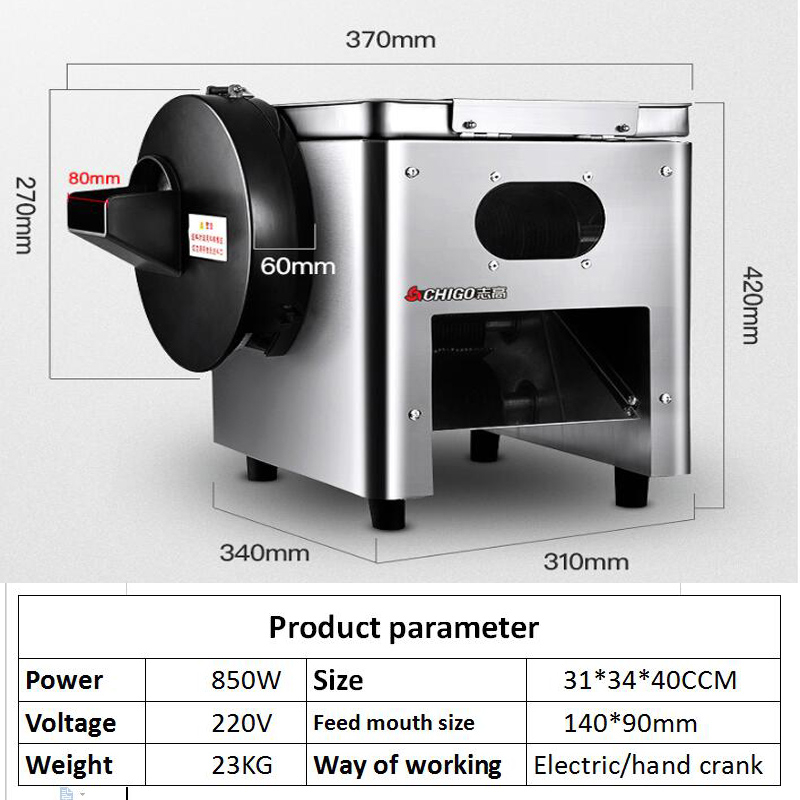 Factory Direct Sales Commercia - Automatic Meat Slicer Home review and price