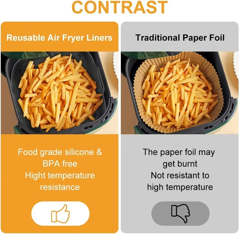 Air Fryer Silicone Pot Thick R - Air Fryer Silicone Pot Liner review and price