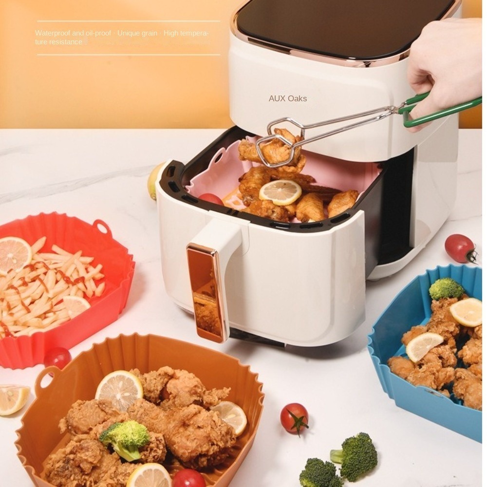 Non-stick Silicone Air Fryer L - Air Fryer Silicone Pot Liner review and price