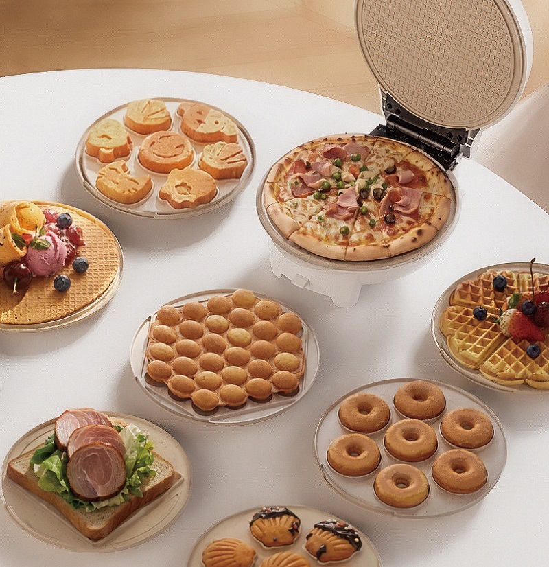 750W Mini Sandwich Maker Elect - Mini Waffle Maker Machine review and price