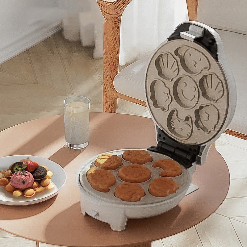 750W Mini Sandwich Maker Elect - Mini Waffle Maker Machine review and price