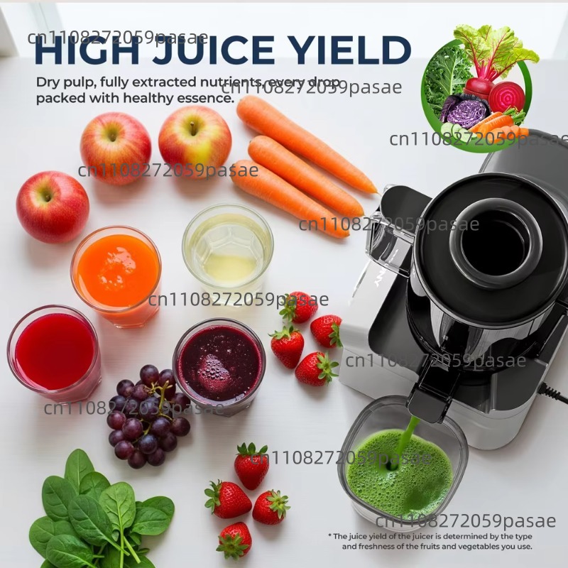 Maximum power 680W wide-mouthe - Electric Slow Juicer Cold Press review and price