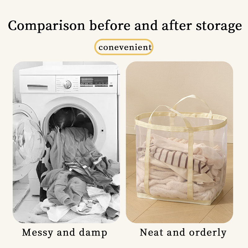 Mesh Laundry Basket Nylon With - Laundry review and price
