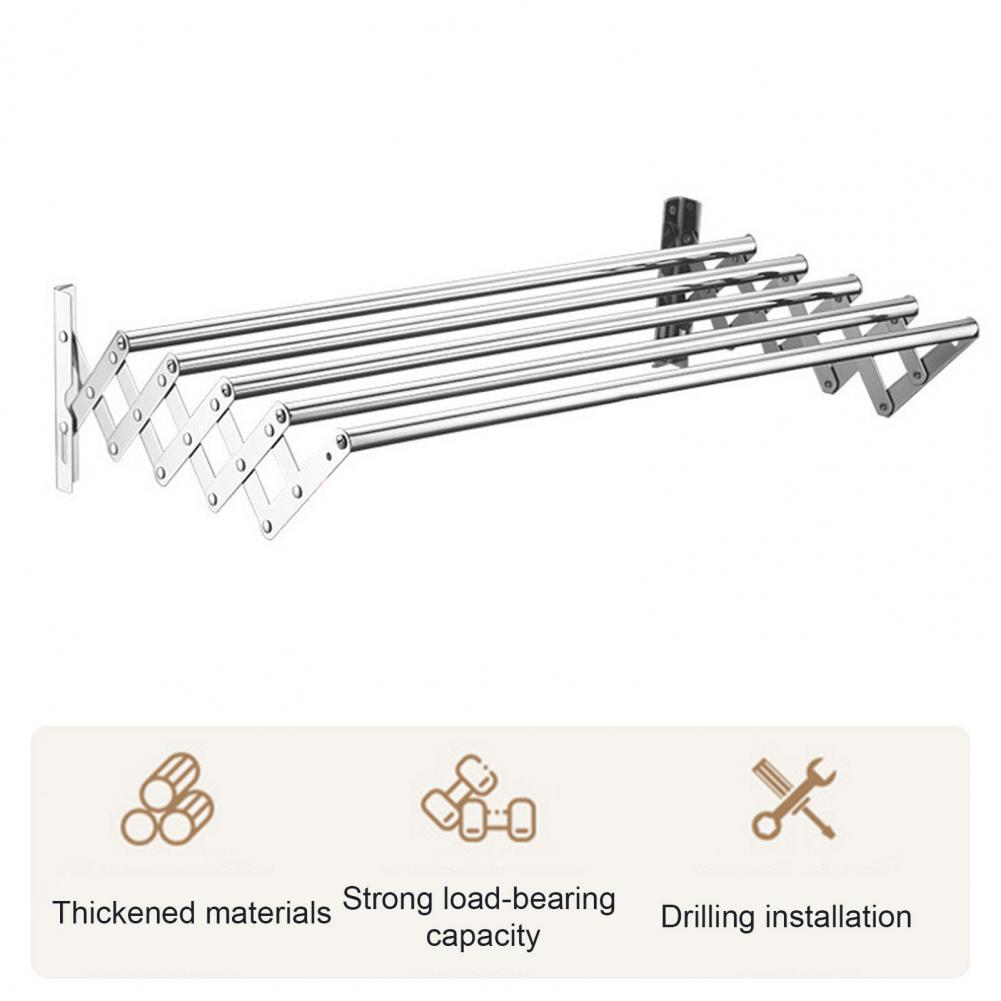 Clothes Drying Rack Wall-Mount - Laundry review and price
