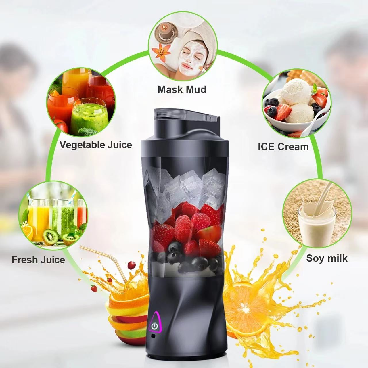 Portable Electric Juicer Blend - Portable Blender Usb Rechargeable review and price