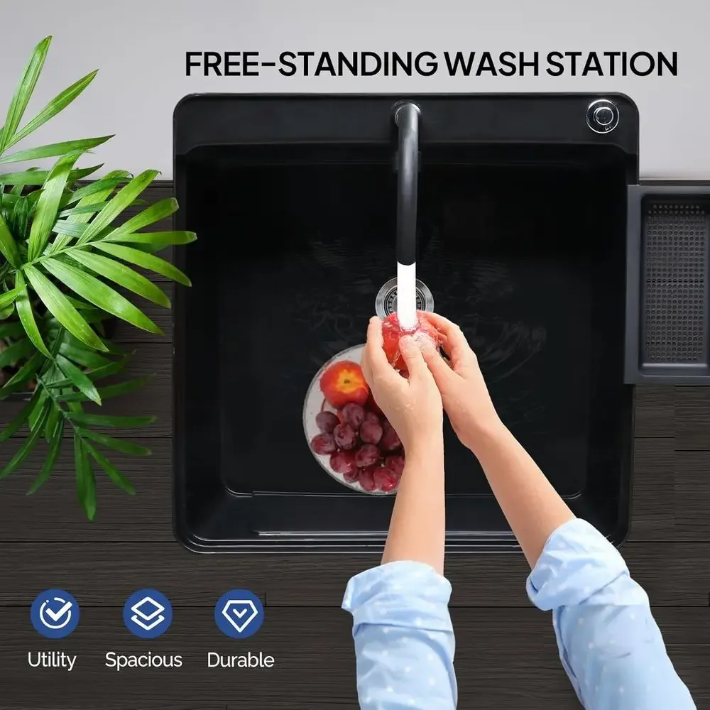 21 Gallon Black Stainless Stee - Laundry review and price