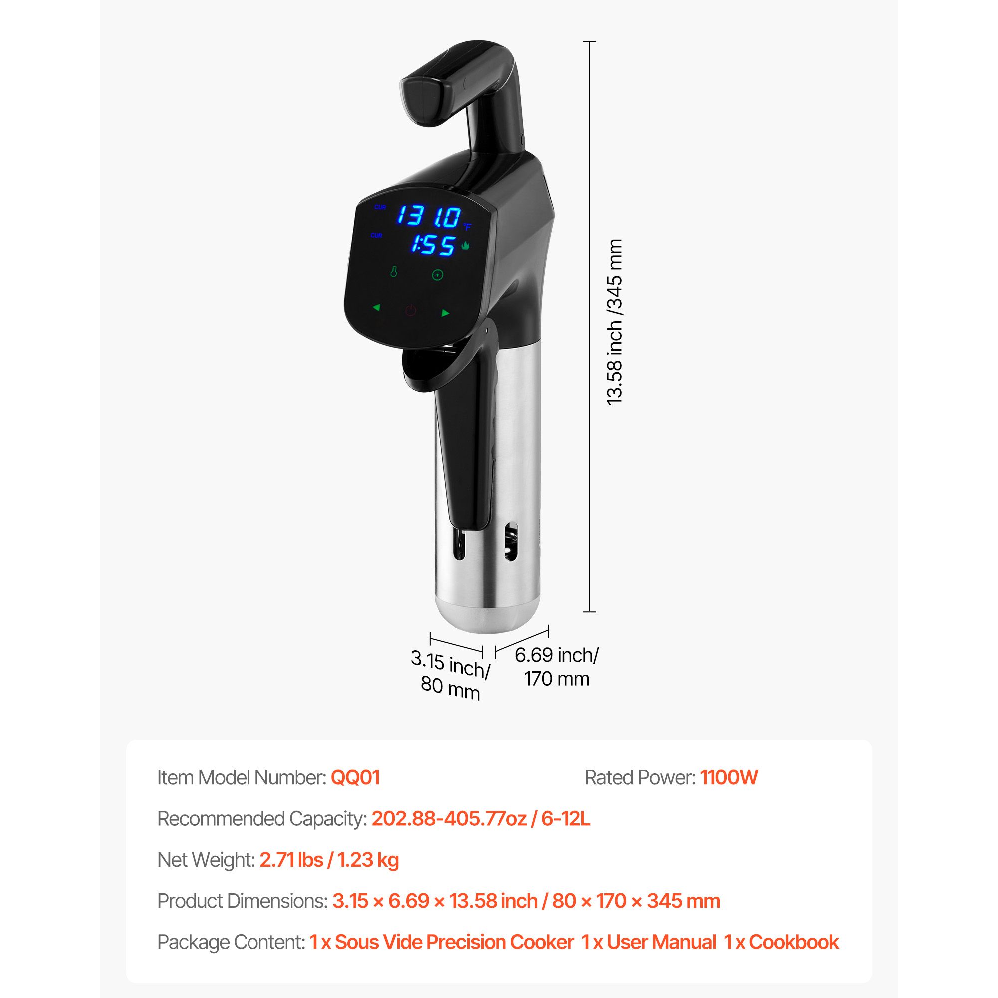 Sous Vide Precision Cooker, 11 - Digital Sous Vide Precision Cooker review and price