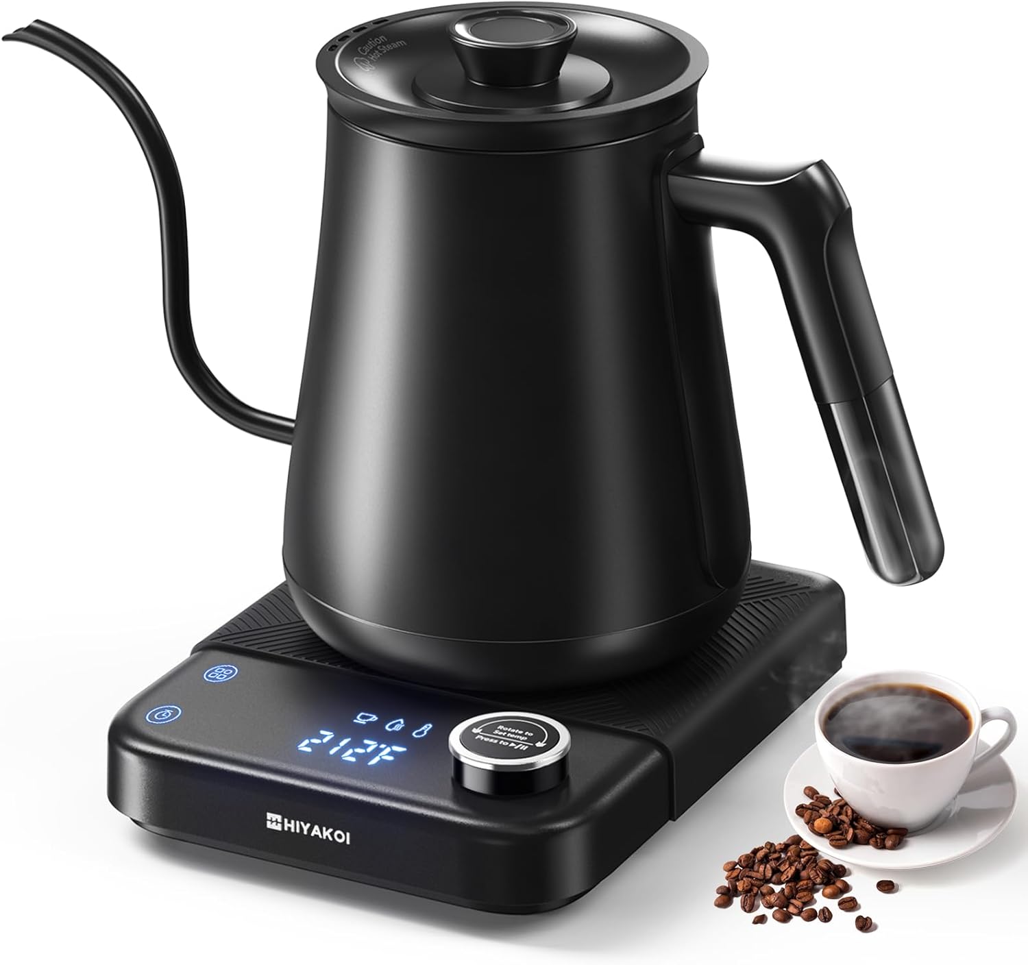 Gooseneck Electric Kettle with - Electric Kettle Temperature Control review and price