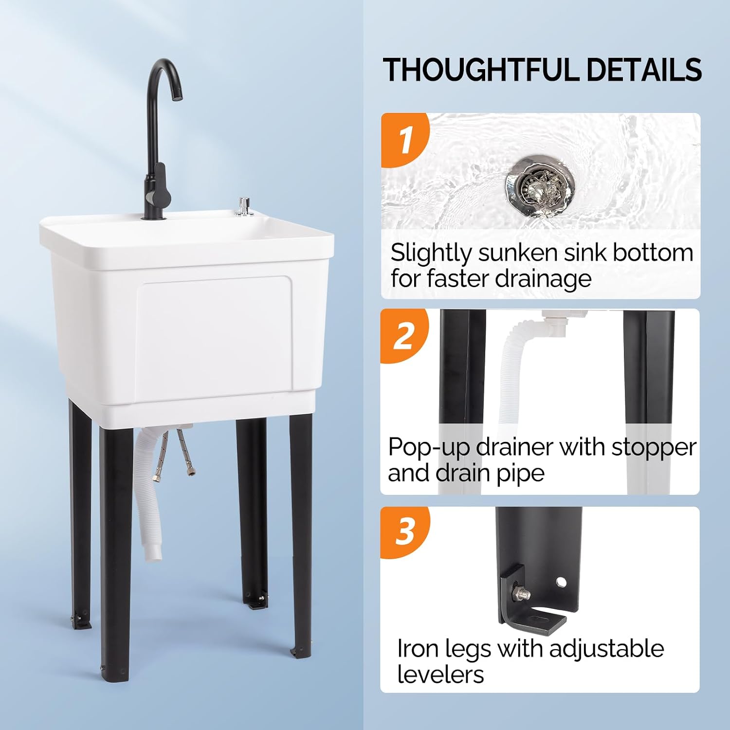 13-Gallon Utility Sink Laundry - Laundry review and price