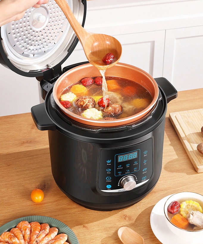 Stainless Steel Electric Press - Smart Instant Pressure Cooker review and price