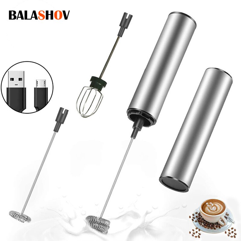 Portable Electric Milk Frother - Portable Blender Usb Rechargeable review and price
