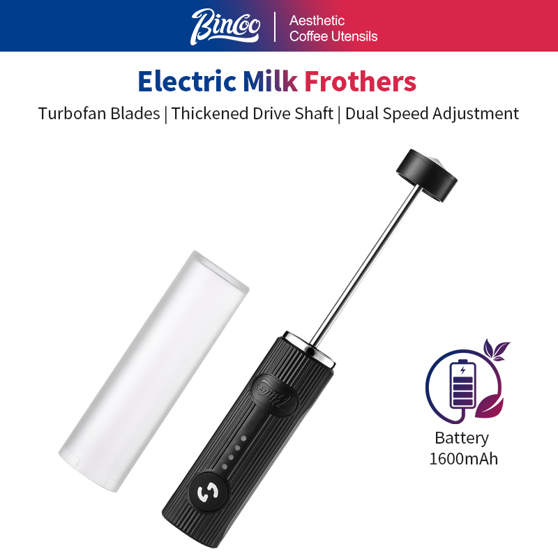 BINCOO Electric Coffee Frother - Electric Milk Frother Handheld review and price