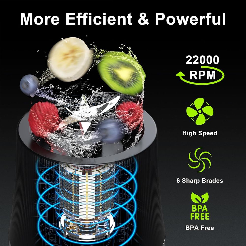 Portable Blender, 17oz Persona - Portable Blender Usb Rechargeable review and price